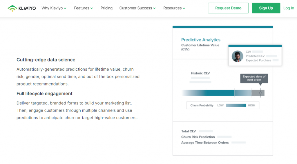 eCommerce Personalization Tools by Klaviyo