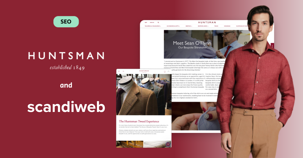 Huntsman and scandiweb responsive wordpress theme.