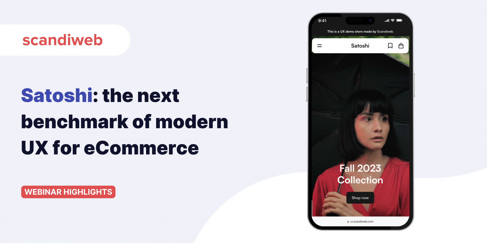 Satoshi: the new benchmark of modern UX for eCommerce