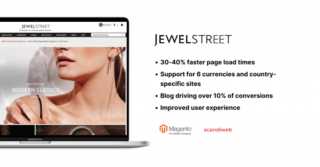 Migration to Magento 2 case study for jewelry online store