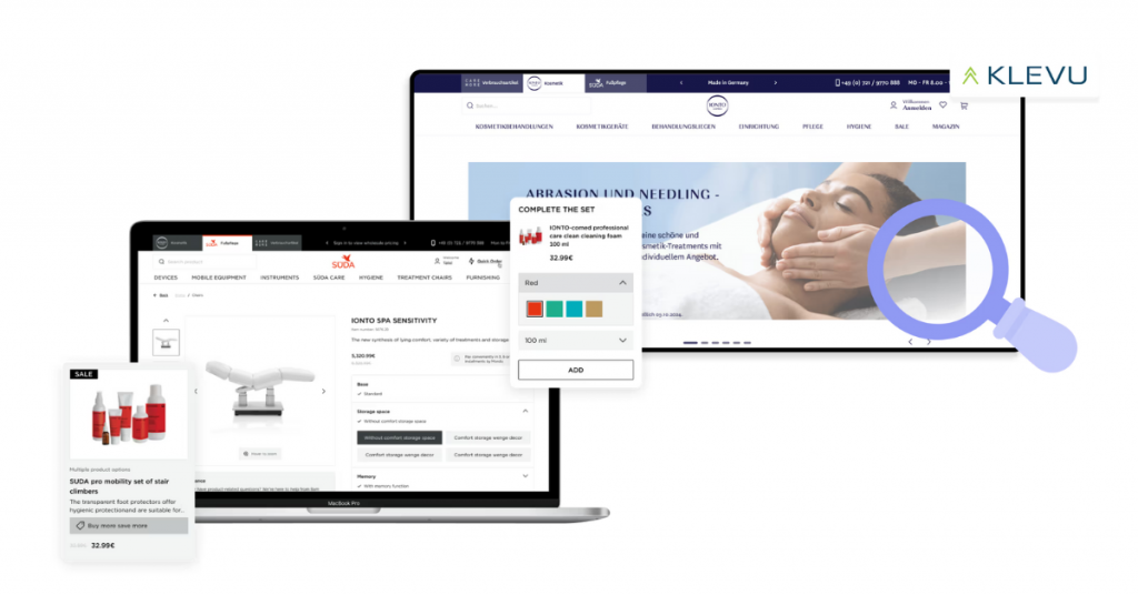 b2b ecommerce website for beauty store highlights