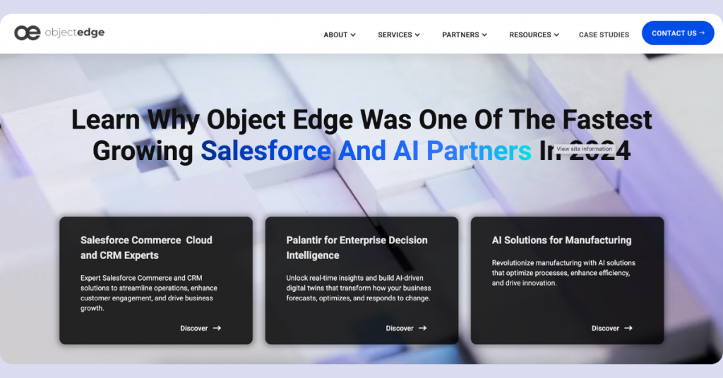 object edge ai agency