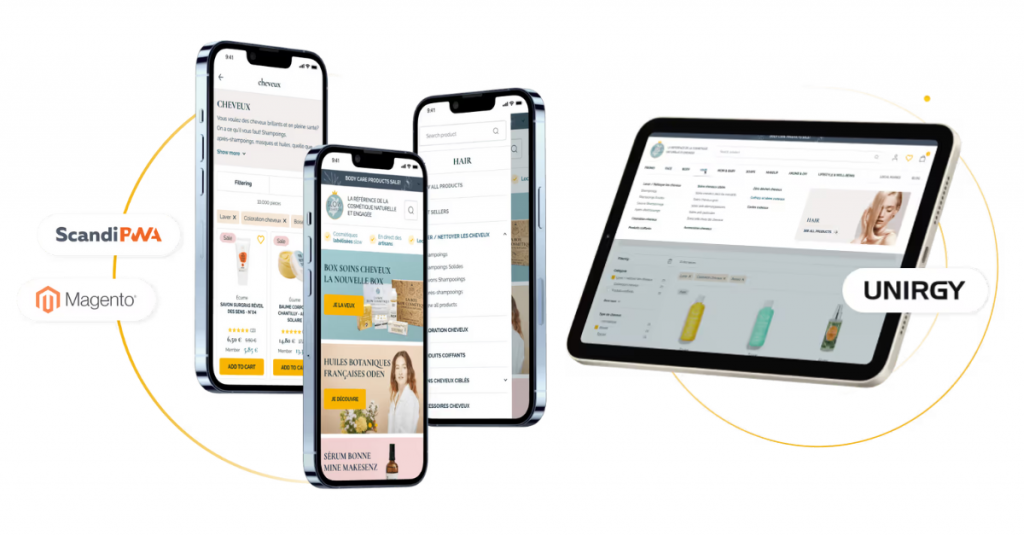 b2b ecommerce website marketplace for beauty brands highlights