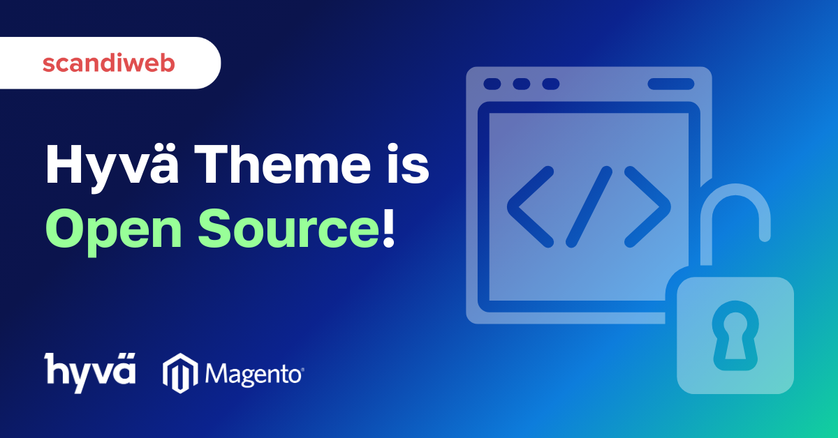 hyva theme is open source blog banner