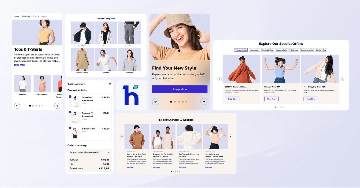 Hyvä Swift, scandiweb's reusable Core Web Vitals-optimized component system for Hyvä storefronts