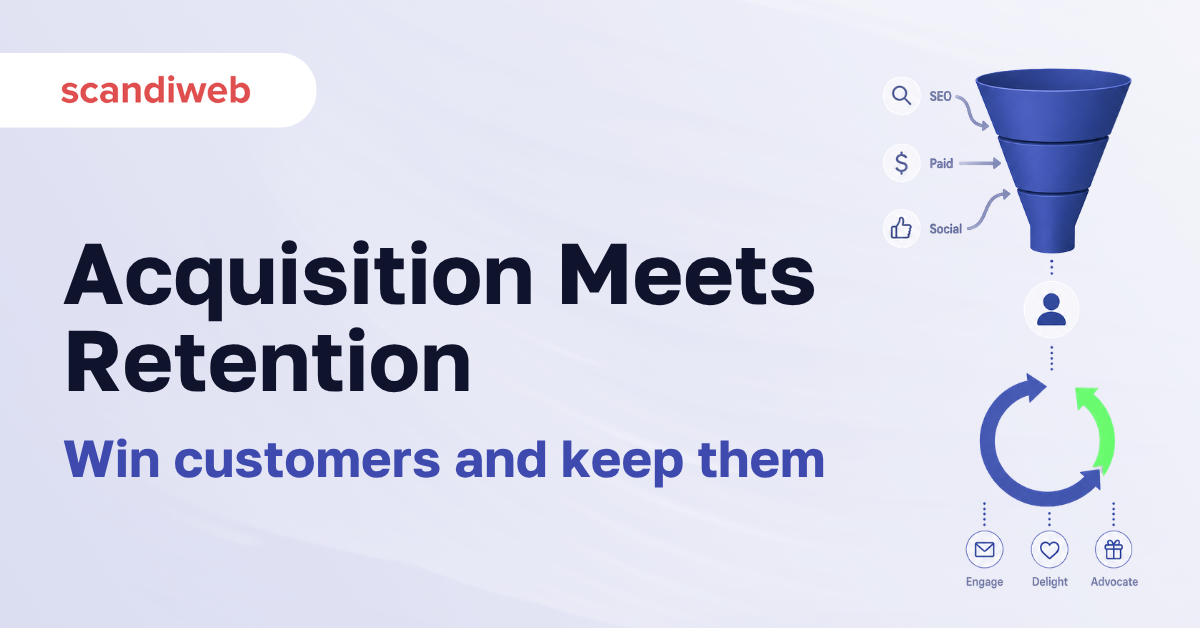 Customer acquisition and retention in eCommerce, featured image